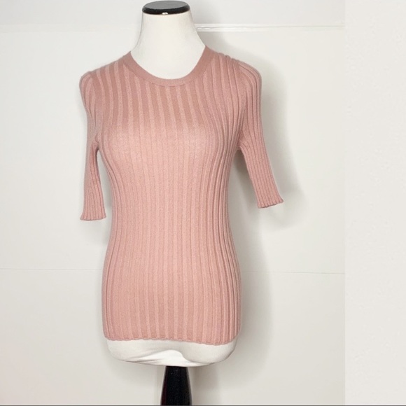 Veronica Beard Delilah Cashmere Ribbed Sweater NWT - Picture 4 of 7